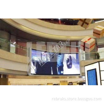 SMD3528 P10 Flexible Curved LED Display Screen For Indoor C